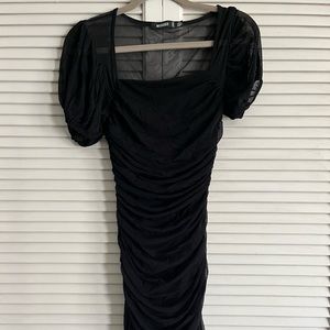 Black Bodycon mini dress